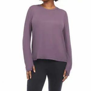 danskin now fitted long sleeve shirt